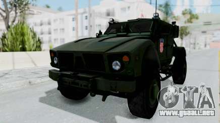 Croatian Oshkosh M-ATV Woodland para GTA San Andreas