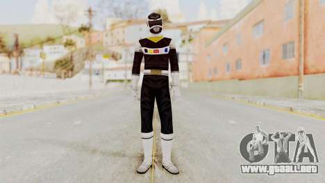 Power Rangers In Space - Black para GTA San Andreas