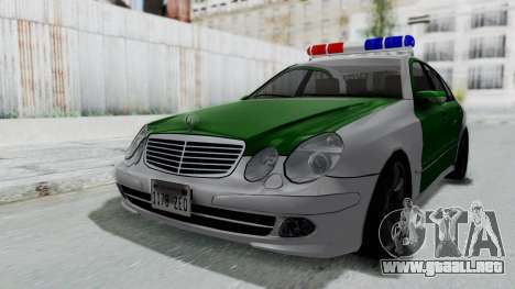 Mercedes-Benz E500 Police para GTA San Andreas