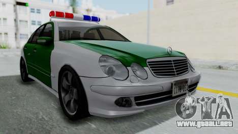 Mercedes-Benz E500 Police para GTA San Andreas