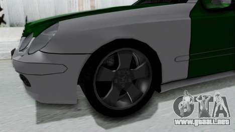 Mercedes-Benz E500 Police para GTA San Andreas