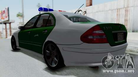 Mercedes-Benz E500 Police para GTA San Andreas