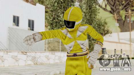 Power Rangers Lightspeed Rescue - Yellow para GTA San Andreas