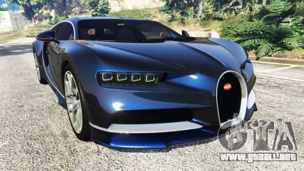 Bugatti Chiron para GTA 5