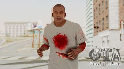 GTA 5 Franklin Zombie Skin para GTA San Andreas