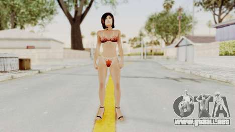Beach Girl Red Bikini para GTA San Andreas