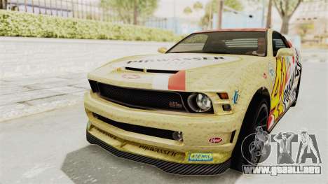 GTA 5 Vapid Dominator v2 SA Lights para GTA San Andreas