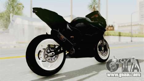 Kawasaki Ninja 250R Black Cobra RnB Anak Jalana para GTA San Andreas