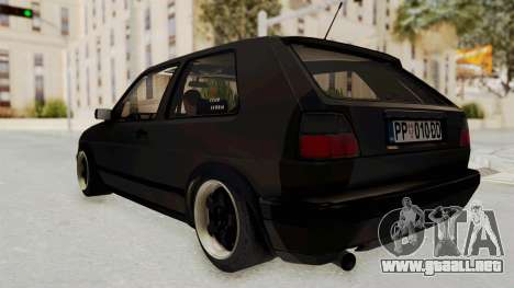 Volkswagen Golf 2 VR6 para GTA San Andreas