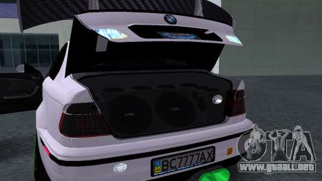 BMW M3 E46 JDM para GTA San Andreas