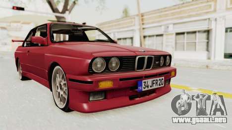 BMW M3 E30 1988 para GTA San Andreas