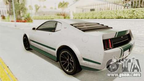 GTA 5 Vapid Dominator v2 SA Lights para GTA San Andreas