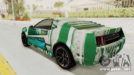 GTA 5 Vapid Dominator v2 SA Lights para GTA San Andreas