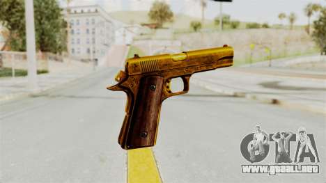 M1911 Gold para GTA San Andreas