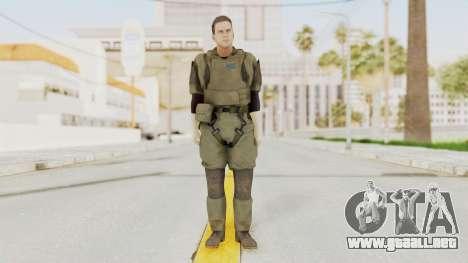 MGSV Ground Zeroes MSF Medic para GTA San Andreas