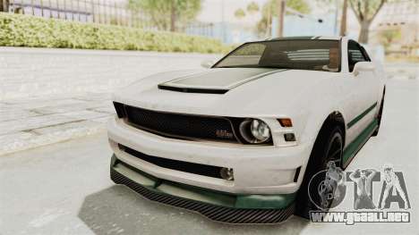 GTA 5 Vapid Dominator v2 SA Lights para GTA San Andreas