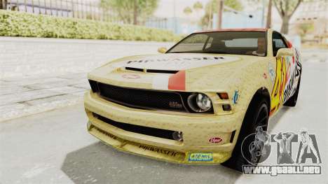 GTA 5 Vapid Dominator v2 SA Lights para GTA San Andreas