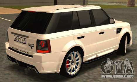 Range Rover Sport Tuning para GTA San Andreas