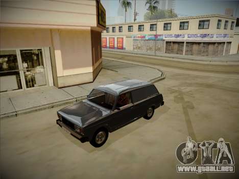 VAZ 2104 con un gran tronco para GTA San Andreas