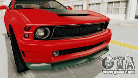 GTA 5 Vapid Dominator v2 SA Lights para GTA San Andreas