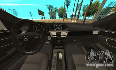 Mercedes-Benz E63 AMG 2014 para GTA San Andreas