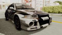 Mitsubishi Lancer Evolution VI Tenryuu Itasha para GTA San Andreas