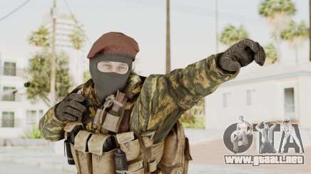 COD Black Ops Russian Spetznaz v4 para GTA San Andreas