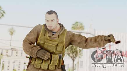 MGSV The Phantom Pain Soviet Union Sniper para GTA San Andreas