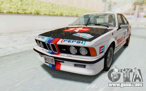 BMW M635 CSi (E24) 1984 HQLM PJ2 para GTA San Andreas