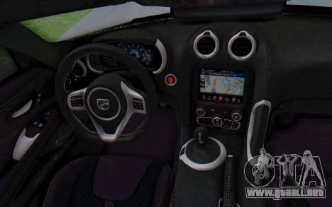 Dodge Viper SRT GTS 2012 Monster Truck para GTA San Andreas