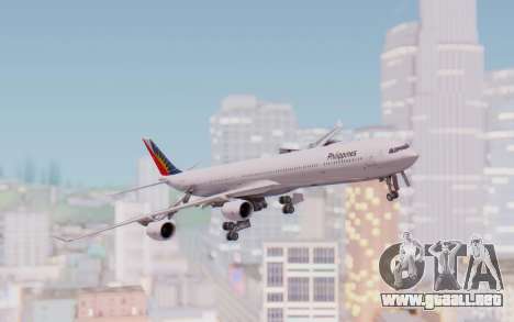Airbus A340-600 Philippine Airlines para GTA San Andreas