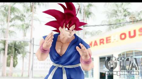 Dragon Ball Xenoverse Goku GT Adult SSG para GTA San Andreas