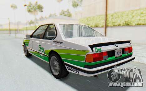 BMW M635 CSi (E24) 1984 HQLM PJ2 para GTA San Andreas