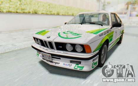 BMW M635 CSi (E24) 1984 HQLM PJ2 para GTA San Andreas