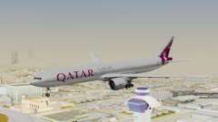 Boeing 777-300ER Qatar Airways v1 para GTA San Andreas