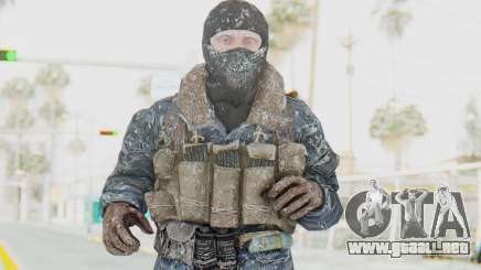 COD BO Russian Soldier Winter Balaclava para GTA San Andreas