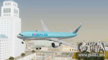 Boeing 777-300ER Korean Air para GTA San Andreas