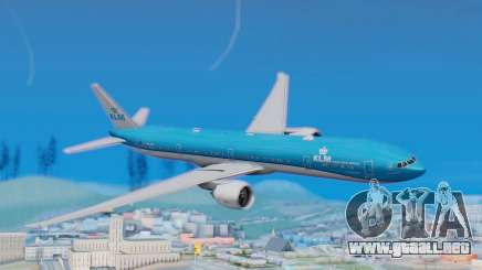 Boeing 777-300ER KLM - Royal Dutch Airlines v5 para GTA San Andreas