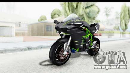 Kawasaki Ninja H2R Black para GTA San Andreas