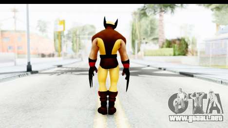 Marvel Heroes - Wolverine Brown para GTA San Andreas