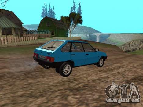 VAZ 2109 con llantas de aleación de para GTA San Andreas