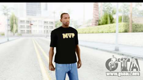 Nike MVP T-Shirt para GTA San Andreas