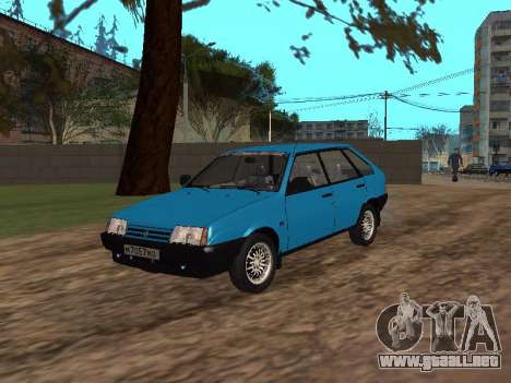 VAZ 2109 con llantas de aleación de para GTA San Andreas