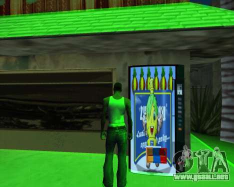 Nueva automática de Heno-Cola y la Bandera de ar para GTA San Andreas