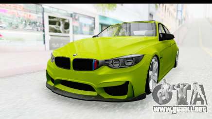 BMW M3 F30 Hulk para GTA San Andreas