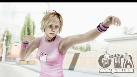 Silent Hill 3 - Heather Sporty Light Pink HK para GTA San Andreas