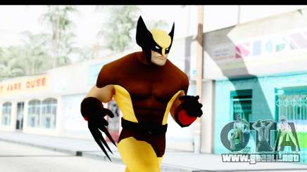 Marvel Heroes - Wolverine Brown para GTA San Andreas