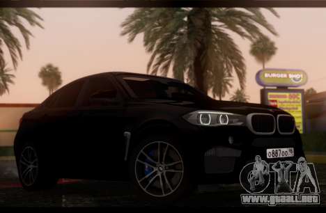 BMW X6M BULKIN SAMP EDITION para GTA San Andreas