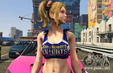 GTA 5 Juliet Starling from Lollipop Chainsaw