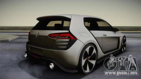 Volkswagen Golf Design Vision GTI para GTA San Andreas